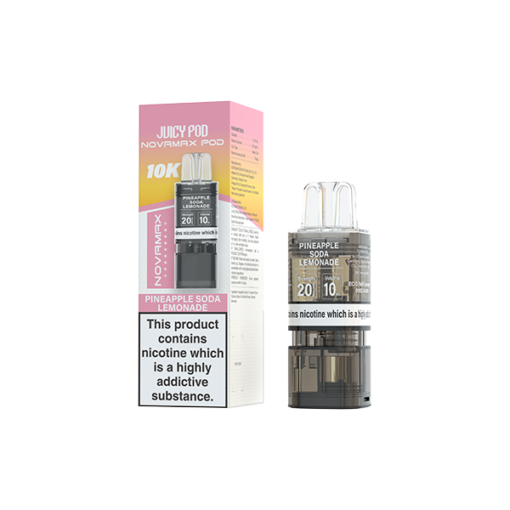 20mg Juicy Pod Novamax Prefilled Pods 10000 Puffs - 1 Pcs - Image 2