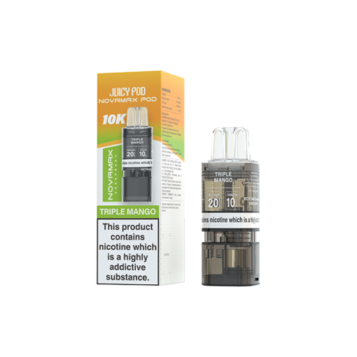 20mg Juicy Pod Novamax Prefilled Pods 10000 Puffs - 1 Pcs - Image 9