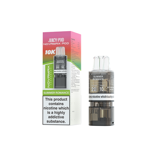 20mg Juicy Pod Novamax Prefilled Pods 10000 Puffs - 1 Pcs - Image 8