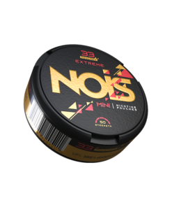 50mg NOIS Mini Extreme Nicotine Pouches - 33 Pouches