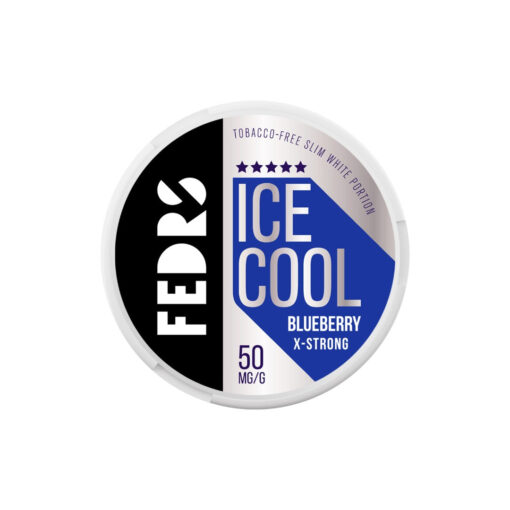 50mg FEDRS Ice Cool X-Strong Nicotine Pouch - 20 Pouches - Image 3