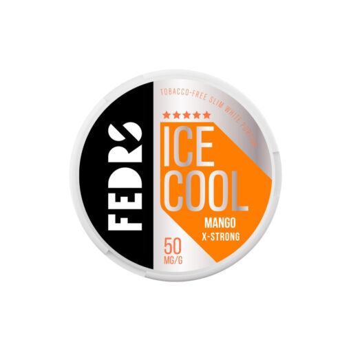 50mg FEDRS Ice Cool X-Strong Nicotine Pouch - 20 Pouches - Image 4