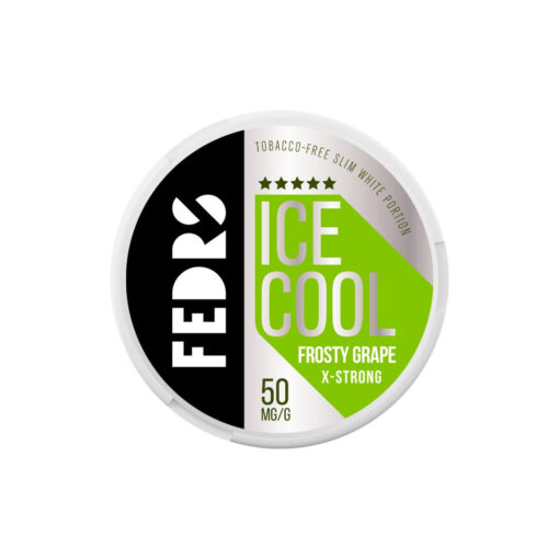 50mg FEDRS Ice Cool X-Strong Nicotine Pouch - 20 Pouches - Image 6