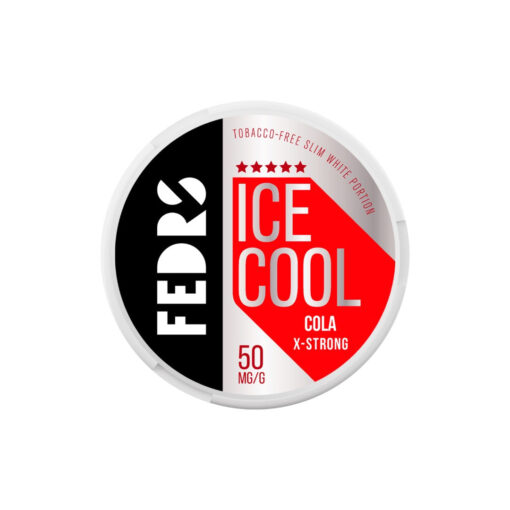 50mg FEDRS Ice Cool X-Strong Nicotine Pouch - 20 Pouches - Image 8