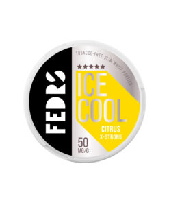 50mg FEDRS Ice Cool X-Strong Nicotine Pouch - 20 Pouches