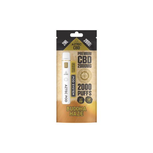 Aztec CBD 2000mg Broad Spectrum Starter Pro Pod Vape Kit 2000 Puffs - Image 8