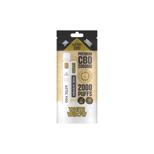Aztec CBD 2000mg Broad Spectrum Starter Pro Pod Vape Kit 2000 Puffs - Image 4