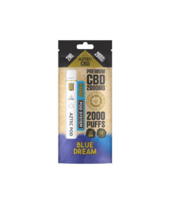 Aztec CBD 2000mg Broad Spectrum Starter Pro Pod Vape Kit 2000 Puffs