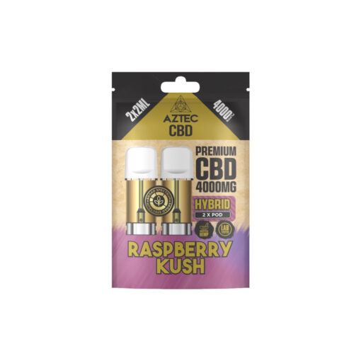 Aztec CBD 4000mg Broad Spectrum CBD Pods 2ml 4000 Puffs - 2 Pcs - Image 3