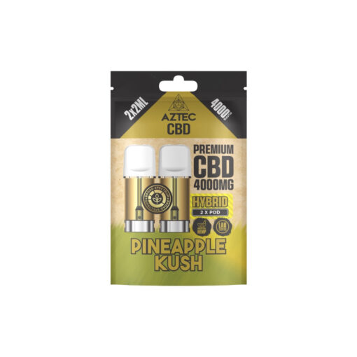Aztec CBD 4000mg Broad Spectrum CBD Pods 2ml 4000 Puffs - 2 Pcs - Image 2