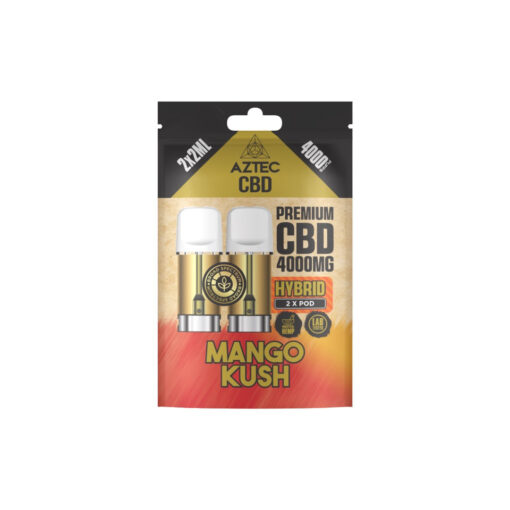 Aztec CBD 4000mg Broad Spectrum CBD Pods 2ml 4000 Puffs - 2 Pcs - Image 14