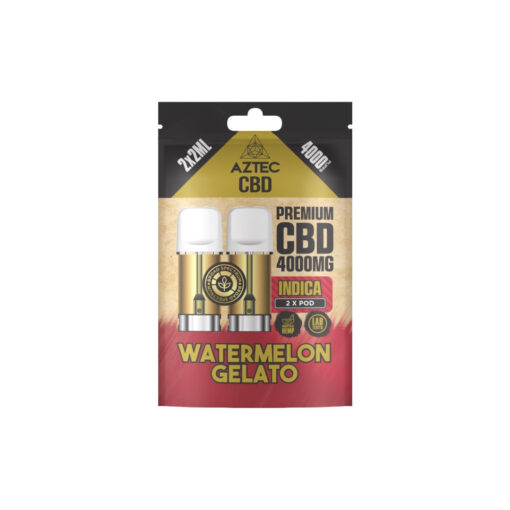 Aztec CBD 4000mg Broad Spectrum CBD Pods 2ml 4000 Puffs - 2 Pcs - Image 4