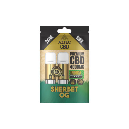 Aztec CBD 4000mg Broad Spectrum CBD Pods 2ml 4000 Puffs - 2 Pcs - Image 12