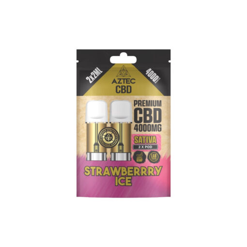 Aztec CBD 4000mg Broad Spectrum CBD Pods 2ml 4000 Puffs - 2 Pcs - Image 11