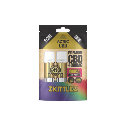 Aztec CBD 4000mg Broad Spectrum CBD Pods 2ml 4000 Puffs - 2 Pcs - Image 9