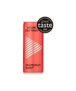 12 x Intune Grapefruit & Mint 10mg CBD Drinks - 250ml