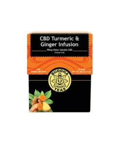 Buddha Teas 5mg CBD Tea Bags - Turmeric & Ginger Infusion