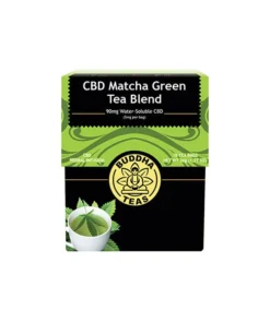 Buddha Teas 5mg CBD Tea Bags - Matcha Green Tea Blend