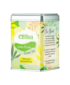 CBTea 125mg Cold Pressed Full Spectrum CBD Lemon & Lime - 50g
