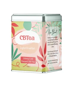 CBTea 250mg Cold Pressed Full Spectrum CBD English Breakfast Tea - 100g