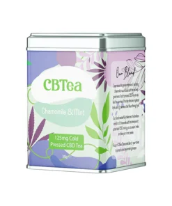 CBTea 125mg Cold Pressed Full Spectrum CBD Chamomile & Mint Tea - 50g
