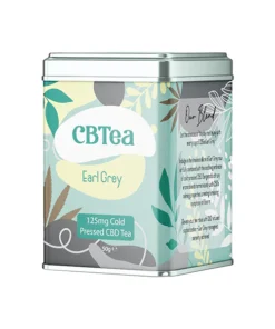 CBTea 125mg Cold Pressed Full Spectrum CBD Earl Grey - 50g