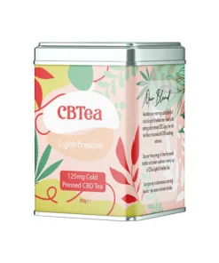 CBTea 125mg Cold Pressed Full Spectrum CBD English Breakfast 50g