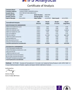 Alternative view of CBTea 500mg Cold Pressed Full Spectrum CBD Berry Fruit Tea - 200g